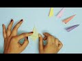 How To Make Easy Paper Nail For Kids - Easy  Origami Paper Sorcery Nail - Easy Nursery Craft Ideas