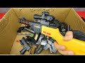 Airsoft And Air Guns - CZ 75 P-07 Duty, Dan Wesson 4, Tactical Series Glock 17 And Box Of Toy Guns