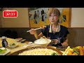 [Big Eater] super rich cod roe cream udon and fried chicken [Mayoi Ebihara]