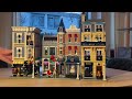 Modular Parisian Apartment Building - LEGO Modular Paris MOC