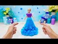Let's Make The Most Amazing Dress For Elsa! 👸🏼 EASY DIY