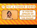 Put A Finger Down If Fear Edition 😱 | Put A Finger Down If Scared Quiz TikTok @Pointandprove