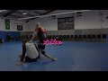 Black belt rolling with and teaching a Brown belt