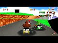 Super Mario 64 Kart Preview - Bob Omb Racefield Grand Prix