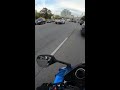 Close call with a cop while lane splitting 🤣