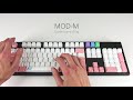 WASD - Mechanical Keyboards Cherry MX Switch Sound Comparison 2017