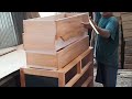 building beauty cabinet#handmadedecoration #woodworking #furnituremaking