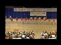 1991 Marine Drum & Bugle Corps Drumline clinic / exhibition