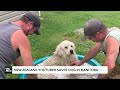 New Zealand YouTuber on a cross Canada canoe trip, saves the life of a dog in Manitoba