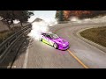 Drifting with New SMOKE Mod set to MAXIMUM (4K) | Assetto Corsa Drift w/Steering Wheel PC