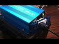 How to change voltage output on a Cotek S600 inverter