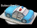 police car cake tutorial