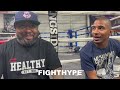 Bernie Tha Boxer & Coach Spikes DESCRIBE Terence Crawford SPARRING Andre Ward “OH MY GOD” Moment