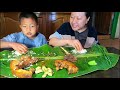 Pork Curry || Mukbang With My Nephew || Stink Bean Chutney