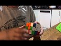 Rubik Küp. Yaklaşık 40 sn de çözdü.