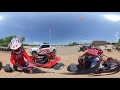 Ride with a Honda Odyssey FL350 powered by a Rotax 617 twin at Little Sahara sand dunes in Oklahoma.