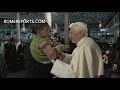 Los momentos más divertidos del pontificado de Benedicto XVI