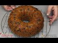 Easy Light Orange Almond Fruit Cake Recipe