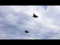 Strike eagle makes emergency landing