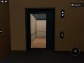 Low Pitched Schindler Hydraulic Service Elevator @ S Hickory ROBLOX