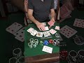 How I Play a STRAIGHT FLUSH as a World-Class CARD CHEAT #casino #poker #texasholdem #cardgame #cards