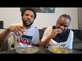 Beans and Rice +Eggs #African food mukbang