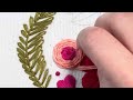 Modern Floral Embroidery Design | Flower Embroidery kit …