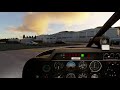 Fs2020 gusty landing at Salmon Arm in a Robin DR400-100 Cadet