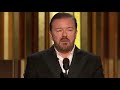 Ricky Gervais Full Golden Globes 2020 Monologue