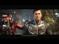 MK1 Johnny Gives Kenshi His Sword Sento Back Scene - Mortal Kombat 1 2023