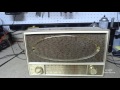 Repair of a 1960 Zenith C725 AM FM Tube Radio
