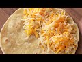 Truly Great Chicken Quesadilla (Homemade Tortilla & Chipotle Ranch)