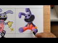 Drawing All Monsters Smiling Critters Style ( Poppy Playtime Chapter 3 )
