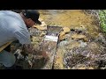 Second run with the big dog sluice! How to find gold!