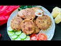 Bakery Style Chicken Shami Kabab Recipe by cooking with Salva ❤️