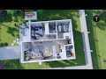 Modern and Simple House | 6.8m x 9m with 2Bedroom