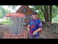 My Best Throw Ever?? |  Getting Settled in at Maple Hill Disc Golf Course B9