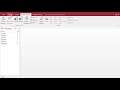 Access Beginner Tutorial