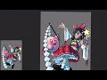 Speed paint: Kirby and Reimu (Touhou)