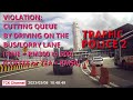 UNLUCKY BMW520i (SNG7653S) CUT QUEUE ON BUS/LORRY LANE ON SINGAPORE-MALAYSIA CAUSEWAY BRIDGE