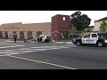 NEWARK POLICE DEPARTMENT CVPI INVOLVED IN A MVA WITH A LIGHT POLE ON CLINTON AVENUE IN NEWARK, NJ.