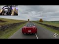 Chevrolet Corvette ZR1 Cutting Off Through Traffic - Assetto Corsa | Steering Wheel Gameplay