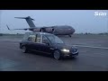 The Queen's coffin lands at RAF Northolt ahead of funeral next week