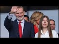 infanta sofia and king Felipe celebrate the Euro final #spain#king#future#queen#viral#trend