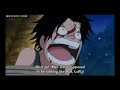 Ace and Luffy find out about 