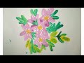 Easy Flower Painting | Painting tutorial #art #painting #acrylicpainting