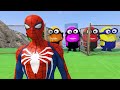 GTA 5 Epic Ragdolls | Spider-Man Frees Minions with Lazer Jumps/Funny moments ep.124