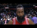 James Harden Memorable Walk-off During Interview 😂