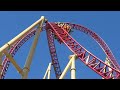 Cannibal Review, Lagoon Hyper Coaster with a Beyond Vertical Drop | Built In-House!