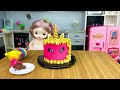 1000+ yummy Miniature Cakes Compilation 🌈 Miniature Unicorn Rainbow Chocolate Cake | TinyCakes ASMR